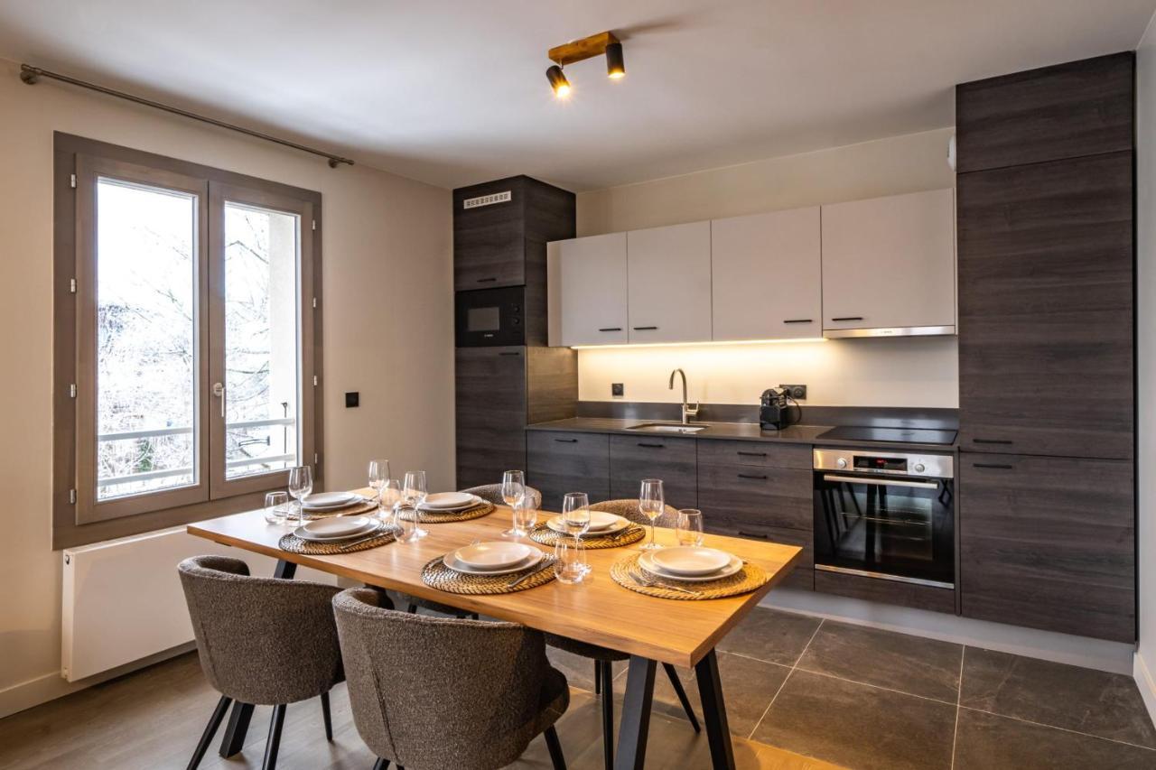 Perle Blanche - Brand New 2 Bedroom Apartment Perfectly Located Chamonix Eksteriør billede