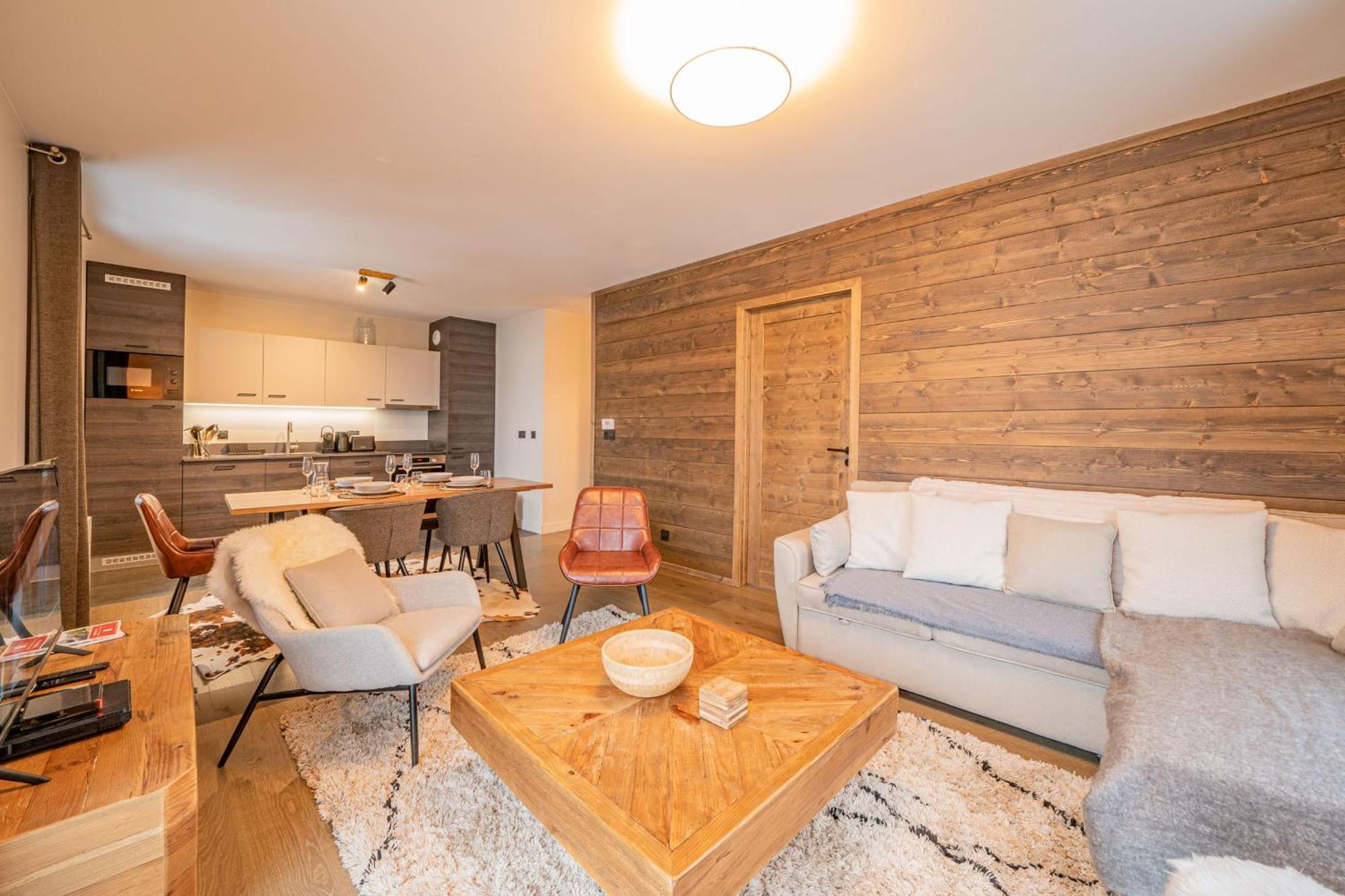 Perle Blanche - Brand New 2 Bedroom Apartment Perfectly Located Chamonix Eksteriør billede