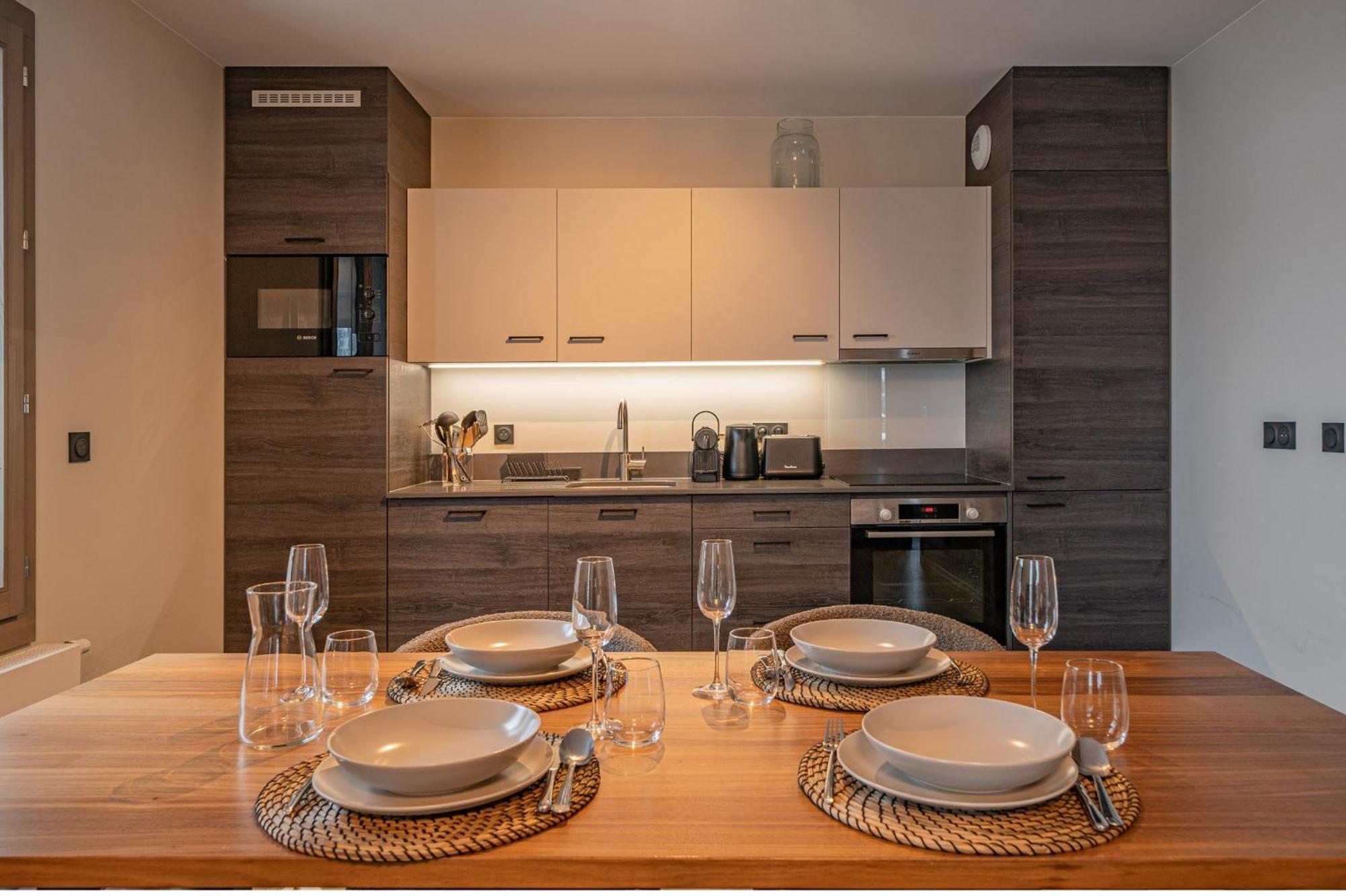 Perle Blanche - Brand New 2 Bedroom Apartment Perfectly Located Chamonix Eksteriør billede