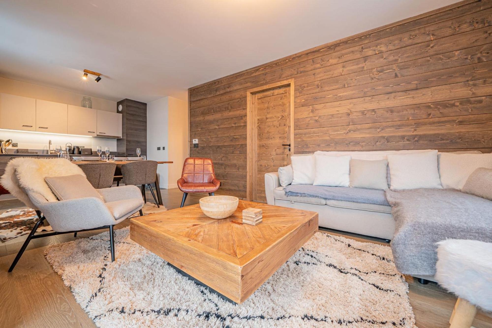 Perle Blanche - Brand New 2 Bedroom Apartment Perfectly Located Chamonix Eksteriør billede